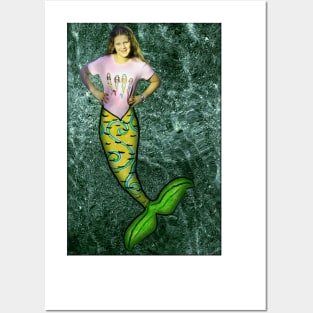 Mermaid Posters and Art